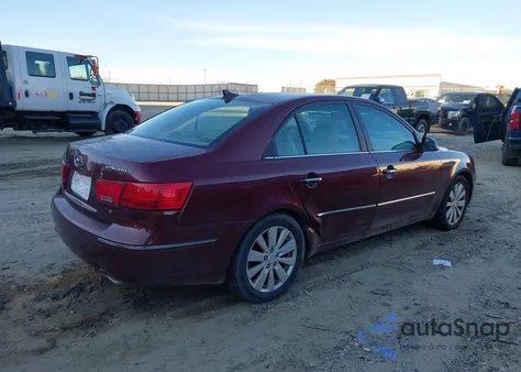 2009 Hyundai Sonata Limited V6 z USA, uszkodzony, nr VIN 5NPEU46F29H412904